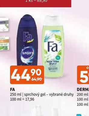 Terno Fa sprchový gel nabídka