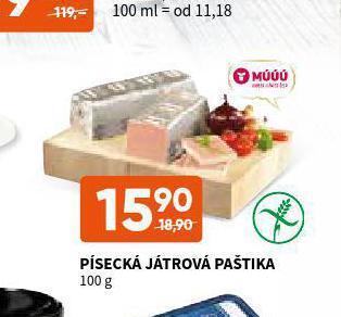 Terno Písecká játrová paštika nabídka