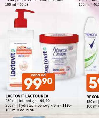 Terno Lactovit lactourea intimní gel nabídka