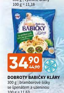 Terno Dobroty babičky kláry nabídka