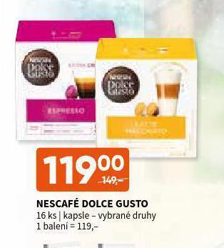 Terno Nescafé dolce gusto nabídka