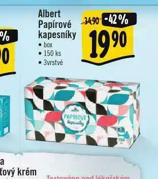 Albert Albert pánské kapesníky nabídka