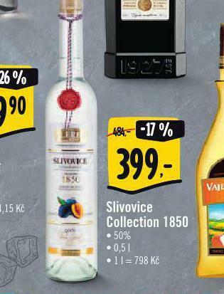 Albert Slivovice collection 1850 nabídka
