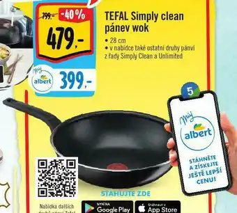 Albert Pánev tefal wok nabídka