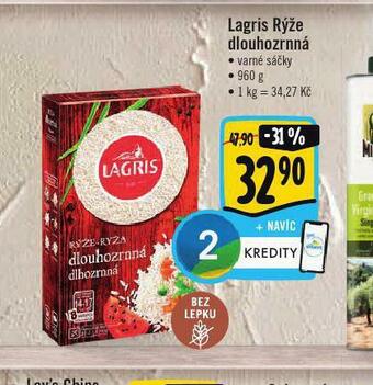 Albert Lagris rýže dlouhozrnná nabídka