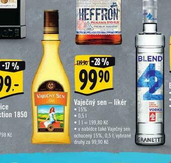 Albert Vaječný sen - likér nabídka