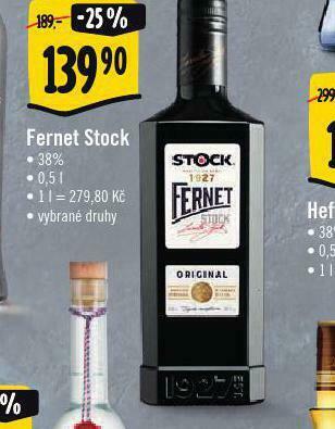 Albert Fernet stock nabídka