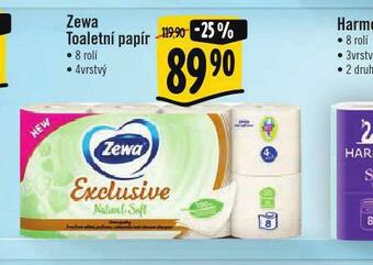 Albert Zewa deluxe toaletní papír nabídka
