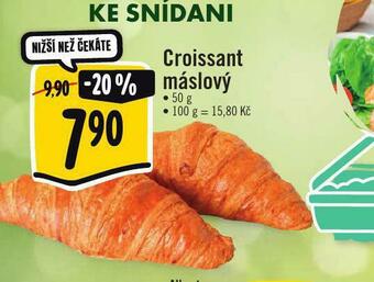 Albert Croissant máslový nabídka