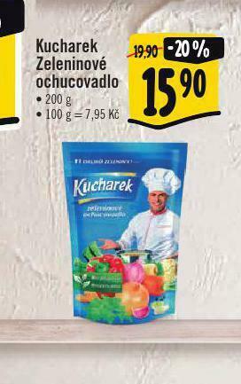 Albert Kucharek zeleninové ochucovadlo nabídka