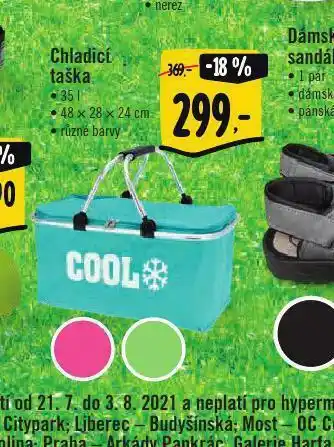 Chladicí taška