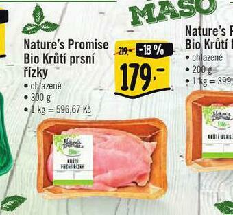 Albert Bio krůtí prsní řízky nabídka