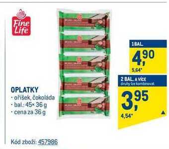 Makro Fine life oplatky 36 g nabídka