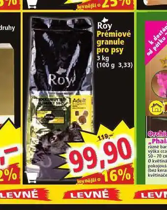Norma Roy prémiové granule pro psy nabídka