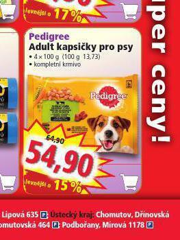 Norma Pedigree adult kapsičky pro psy nabídka