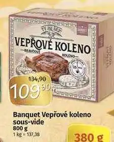 Coop Banquet vepřové koleno sous-vide 800 g nabídka