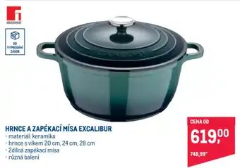 Makro Beromer Hrnce a zapékací mísa excalibur materiál: keramika nabídka