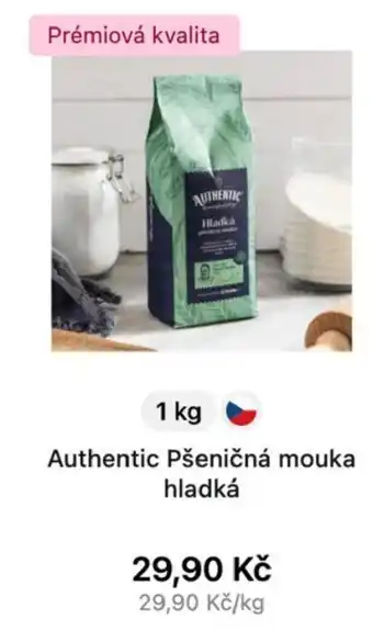 Authentic Pšeničná mouka hladká 1kg
