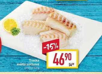 Billa Treska světlá svíčková cena za 100 g nabídka