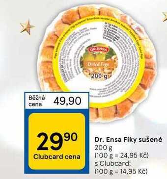 Tesco Dr. ensa fíky sušené 200 g nabídka