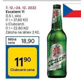 Tesco Excelent 11 0.5 l nabídka