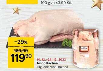 Tesco Kachna 1 kg nabídka