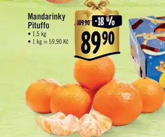 Albert Mandarinky pituffo 1,5 kg nabídka