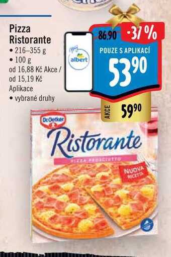 Albert Pizza ristorante • 216-355 g nabídka