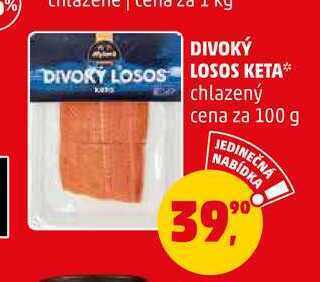 Penny Market Divoký losos keta, 100 g nabídka