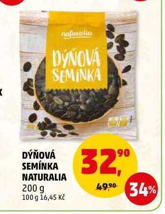Penny Market Dýňová semínka naturalia, 200 g nabídka