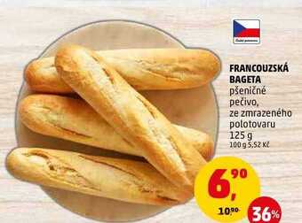 Penny Market Francouzská bageta, 125 g nabídka