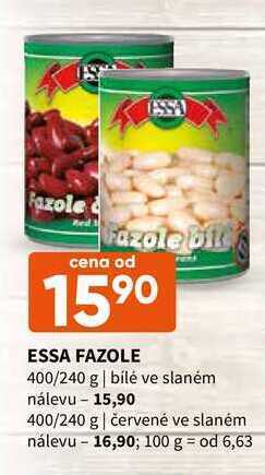 Terno Essa fazole 400/240 g nabídka