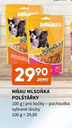 Terno Mňau mlsoňka polštářky 100 g nabídka