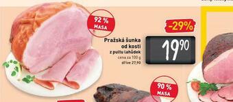 Billa Pražská šunka od kosti nabídka