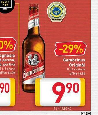 Billa Gambrinus original nabídka