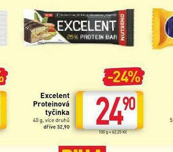 Billa Excelent proteinová tyčinka nabídka