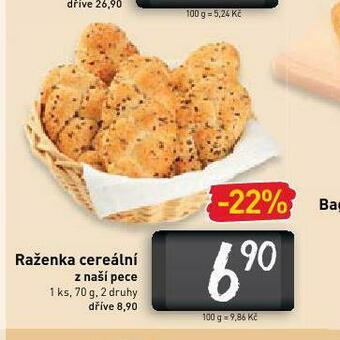 Billa Raženka cereální nabídka