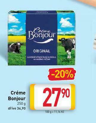 Billa Créme bonjour nabídka