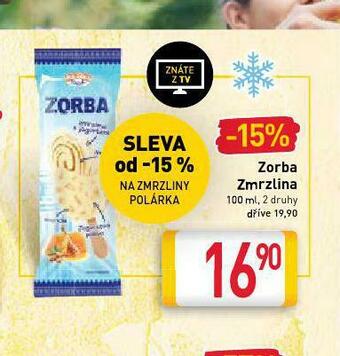 Billa Zorba malina nabídka