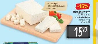 Billa Balkánský sýr nabídka