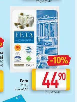 Billa Feta nabídka