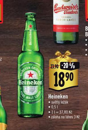 Albert Pivo heineken nabídka