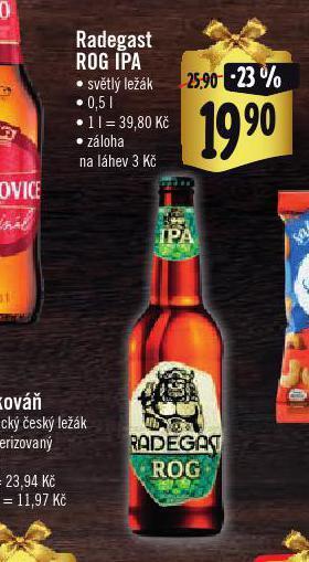 Albert Pivo radegast nabídka