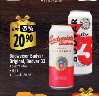 Albert Pivo budweiser budvar nabídka