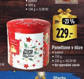 Albert Panettone v dóze nabídka