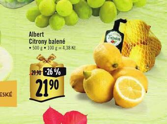 Albert Citrony nabídka