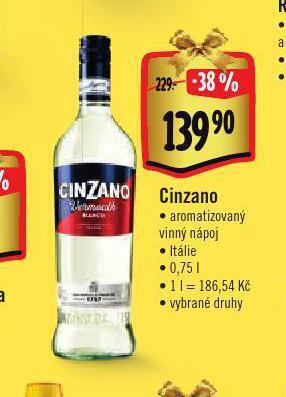 Albert Cinzano nabídka