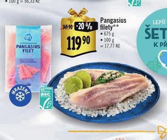 Albert Pangasius filety nabídka