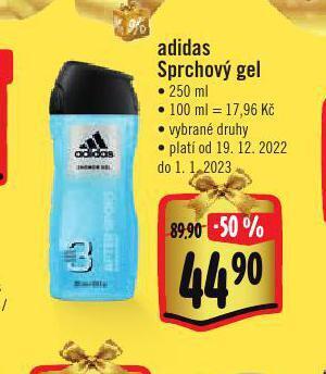 Albert Adidas sprchový gel nabídka