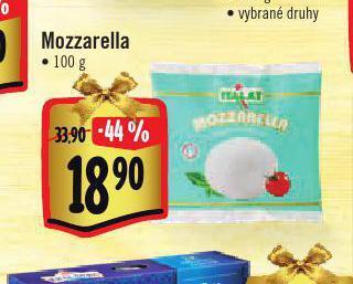 Albert Mozzarella sýr nabídka